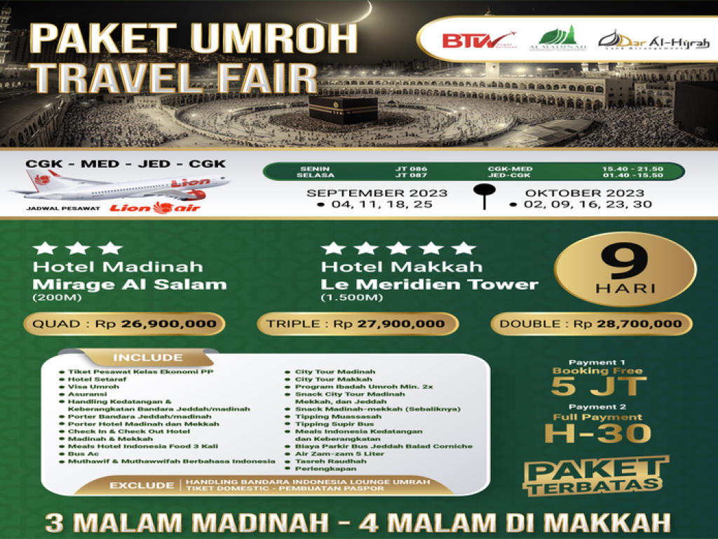 Promo Paket Umrah