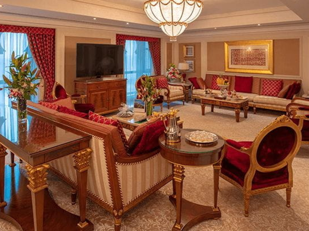 Grand Royal Suite Sitting Room The Oberoi Madina