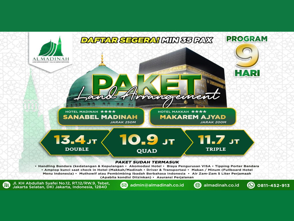 PAKET LA 9D SANABEL - MAKAREM