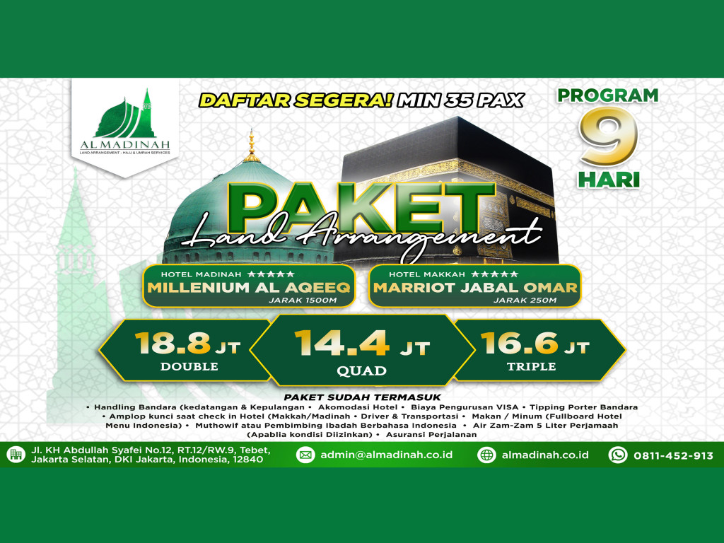 PAKET LA 9D AL AQEEQ - OMAR